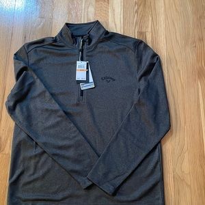 NWT Men’s Size Small 1/4 Zip Callaway Shirt with Opti-Therm & Opti-Shield